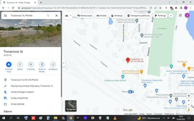 Działka z budynkami w atrakcyjnym i rozwojowym miejscu.