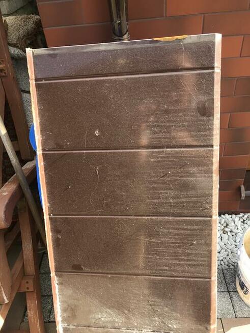 Parapety zewnętrzne ALUMINIUM wewnętrzne plastik