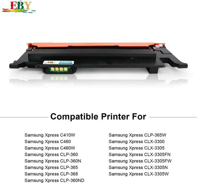 Toner EBY CLT406 Cyan do Samsung CLP-360 CLX-3300