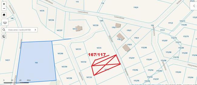 Działka budolana w miejscowości Nikielkowo. Duża, południowa