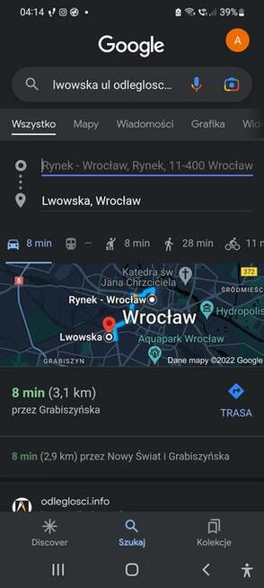 Wrocław Lwowska 2 pokoje blisko Sky Tower