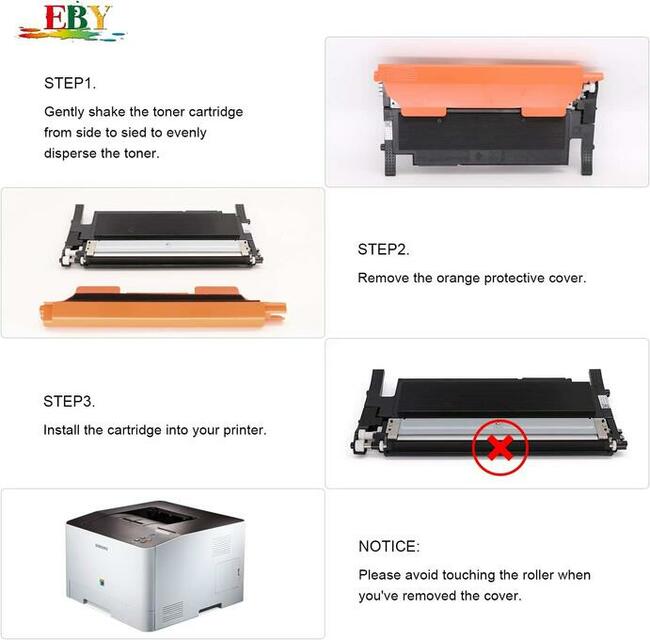 Toner EBY CLT406 Magenta Samsung CLP-360 CLX-3300