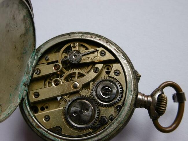 Zegarek kieszonkowy Arance Relard, srebrny.