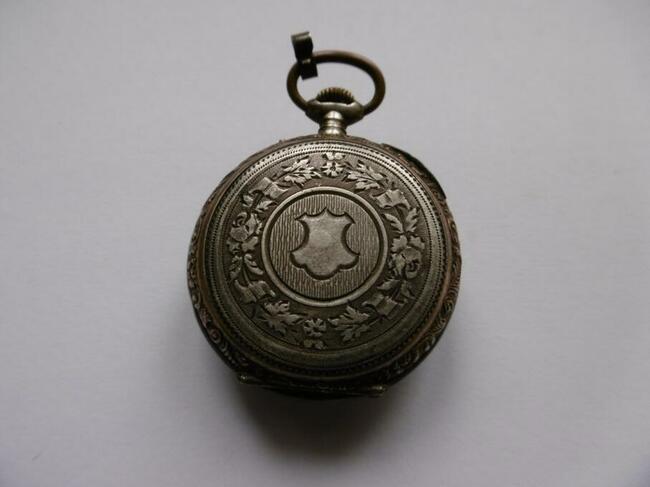 Zegarek kieszonkowy Arance Relard, srebrny.