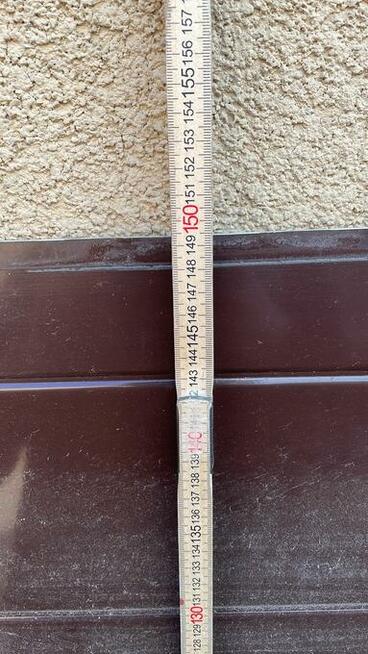 Parapety zewnętrzne ALUMINIUM wewnętrzne plastik