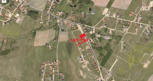 Działka budolana w miejscowości Nikielkowo. Duża, południowa