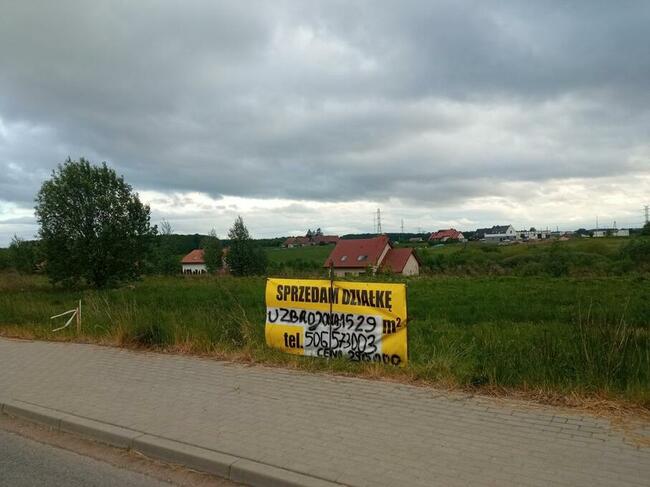 Działka budolana w miejscowości Nikielkowo. Duża, południowa