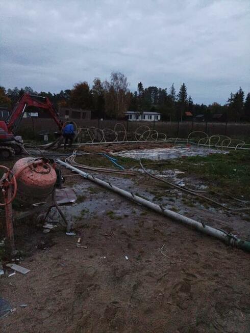 Igłofiltry wynajem obniżanie wody gruntowej pod fundamenty m