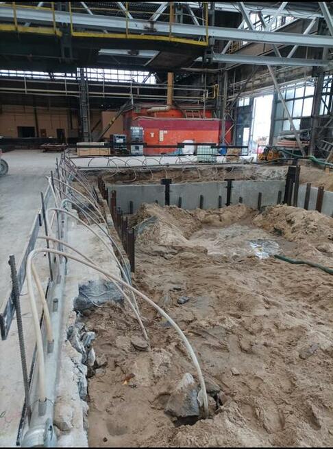 Igłofiltry wynajem obniżanie wody gruntowej pod fundamenty m