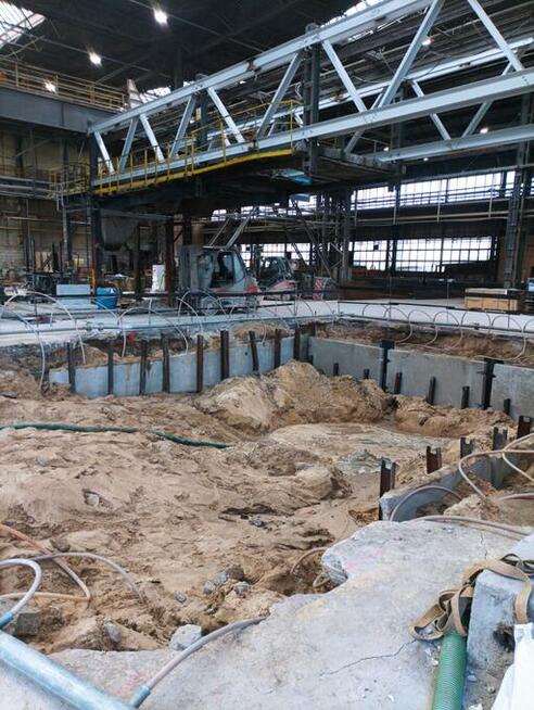 Igłofiltry wynajem obniżanie wody gruntowej pod fundamenty m