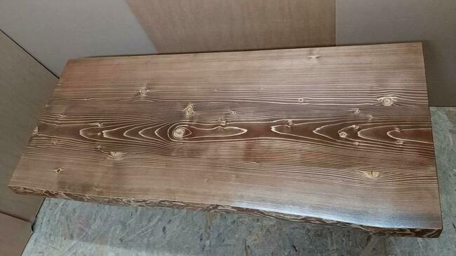 stolik kawowy z drewna stół ława drewniana loft indust vinta