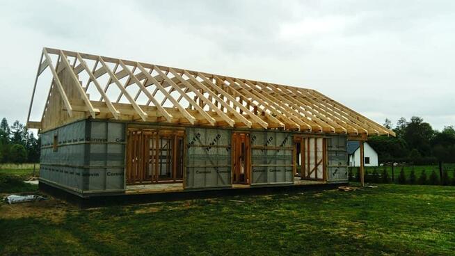 Domy szkieletowe, stolarstwo, architektura drewniana