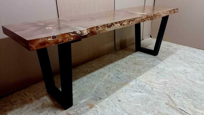 stolik kawowy 150cm drewna stół ława drewniana loft indust v