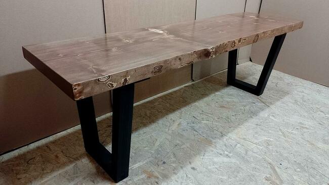 stolik kawowy 150cm drewna stół ława drewniana loft indust v