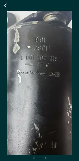 Rozrusznik BOSCH 2 0 DTI Opel Zafia A Astra G