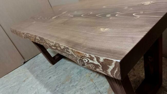 stolik kawowy z drewna stół ława drewniana loft indust vinta