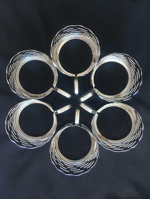 PRL koszyczki cukiernica zestaw