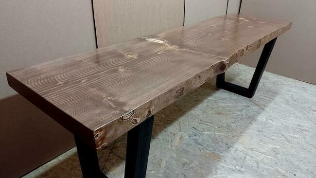 stolik kawowy 150cm drewna stół ława drewniana loft indust v