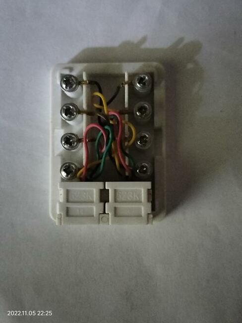 Gniazdo telefoniczne pojedyncze Rj-11