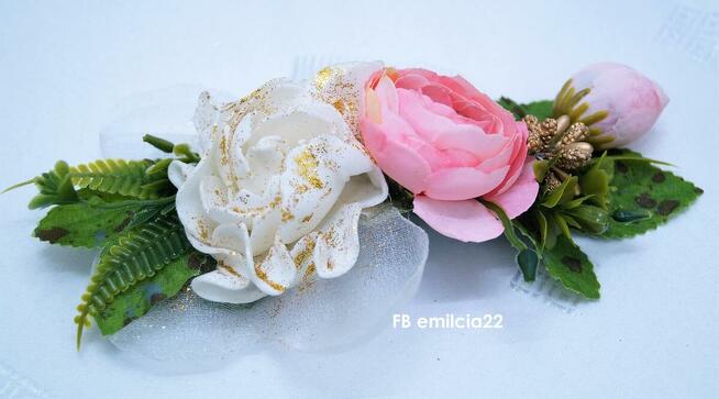 Grzebyk Ozdoba do włosów Ślub Wedding