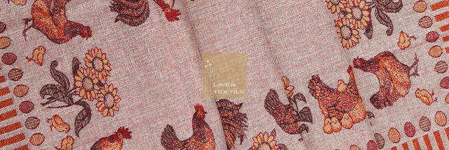 BIEŻNIK LNIANY FARMA 19C32