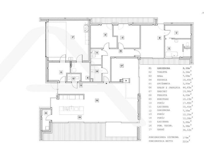 Nowoczesny dom w Młochowie - przestrzeń, cisza