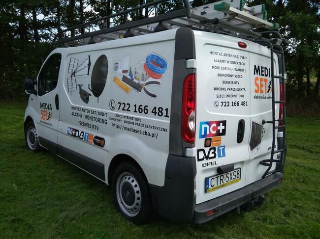 Montaż anteny satelitarne naziemne Serwis RTV-SAT Media-Set