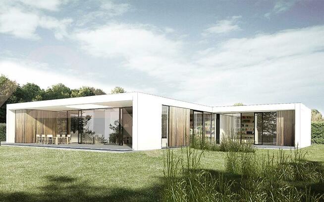 Nowoczesny dom w Młochowie - przestrzeń, cisza