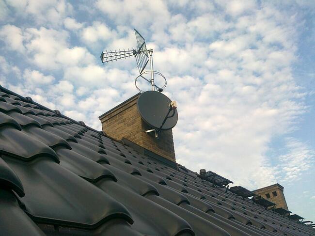 Montaż anteny satelitarne naziemne Serwis RTV-SAT Media-Set