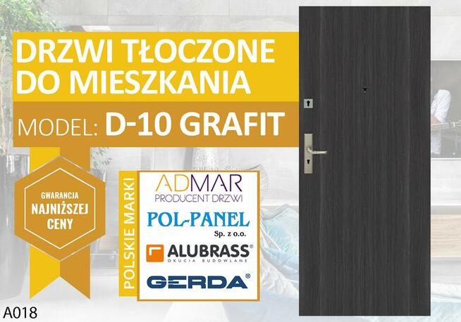 DRZWI WEJŚCIOWE drewniane i metalowe zewnętrzne z montażem
