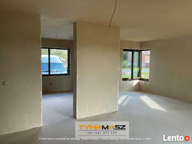 TYNKI MASZYNOWE gipsowe cementowo-wapienne KOŁO Poznań Kutno