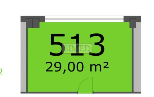 Biuro 29 m 2 ,2 pokoje w byłej fabryce Włochy