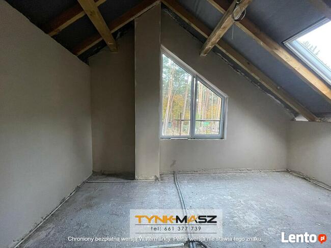 TYNKI MASZYNOWE gipsowe cementowo-wapienne KOŁO Poznań Kutno