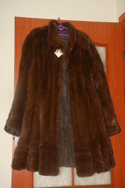 piękne futro z norek firmy szweckiej sprzedam