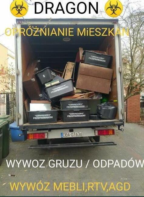 DRAGON opróżnianie mieszkań Głogów, Piwnic,garaży, Wywoz