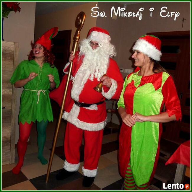 Wizyta Św. Mikołaja i elfów