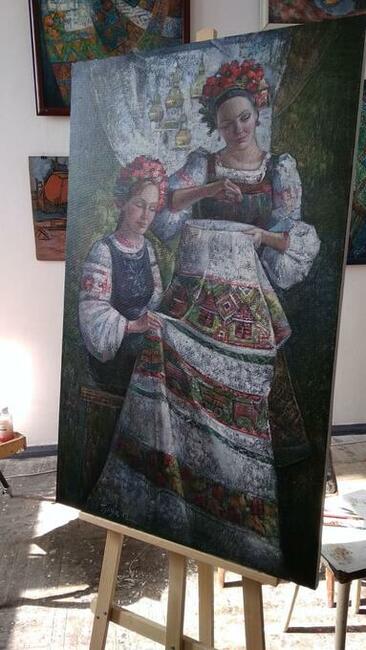 Malarstwo, portrety na zamówienie. Oryginalna, autorska tech.