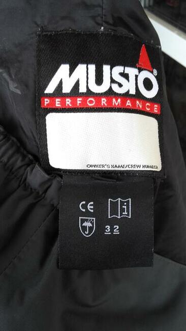 Spodnie żeglarskie Musto Performance roz. XL