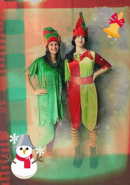 Wizyta Św. Mikołaja i elfów