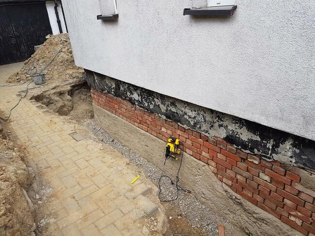 Iniekcje ciśnieniowe niskociśnieniowe, izolacje budynków