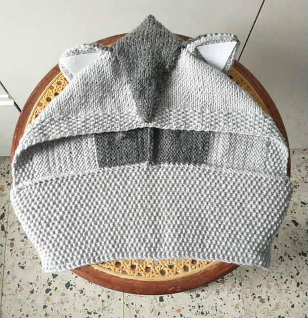 Dziecięca czapka Wilczuś