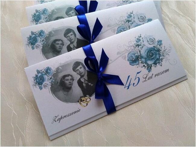 Zaproszenia 50, 25,10 lecie ślubu, rocznice ślubu