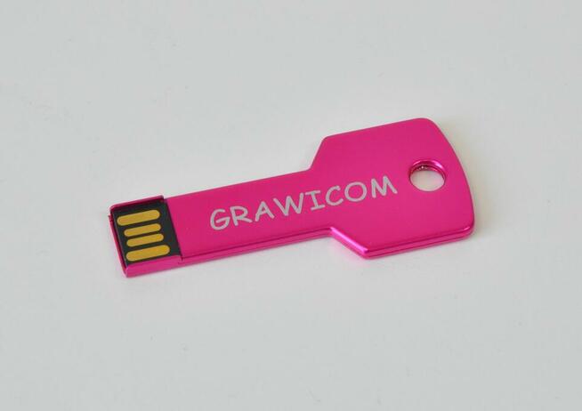 Pendrive pamięć usb z logo grawer 16 GB 10 szt. różne kolory