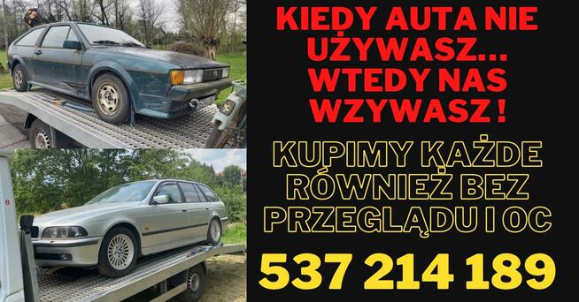Kupię każde auto ! Złomowanie