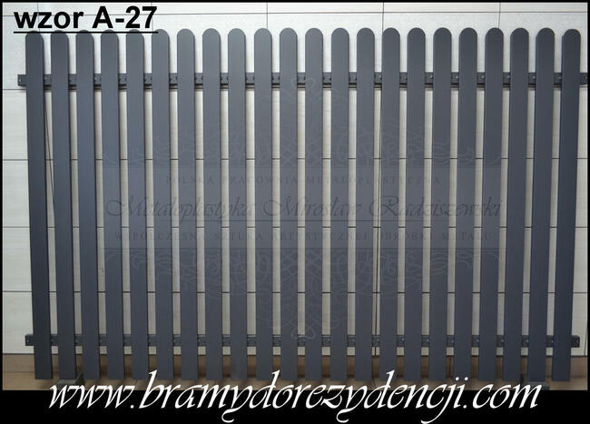 panel, przęsło, przęsła, ogrodzenia