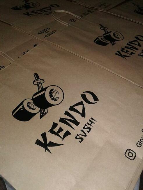 Papierowe torby ekologiczne z Twoim LOGO, nadruk HURT