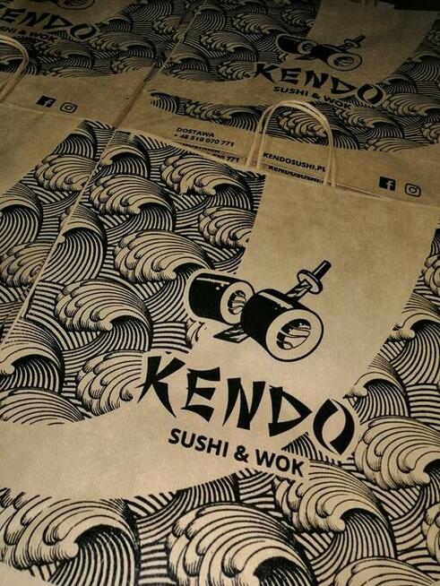 Papierowe torby ekologiczne z Twoim LOGO, nadruk HURT