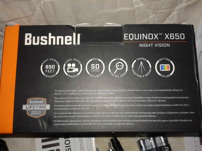 nowy noktowizor BUSHNELL EQUINOX EX650