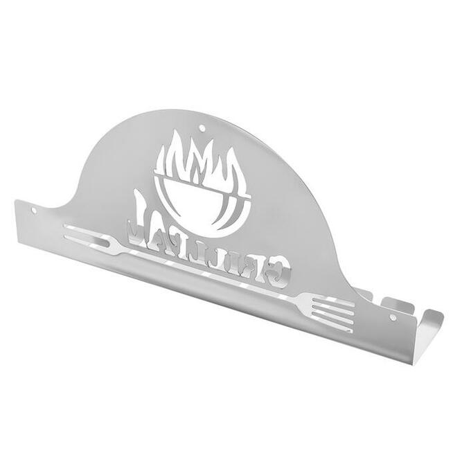 Wieszak Na Narzędzia Przybory Kije Do Grilla 10 Nierdzewny Logo GRILLPAL