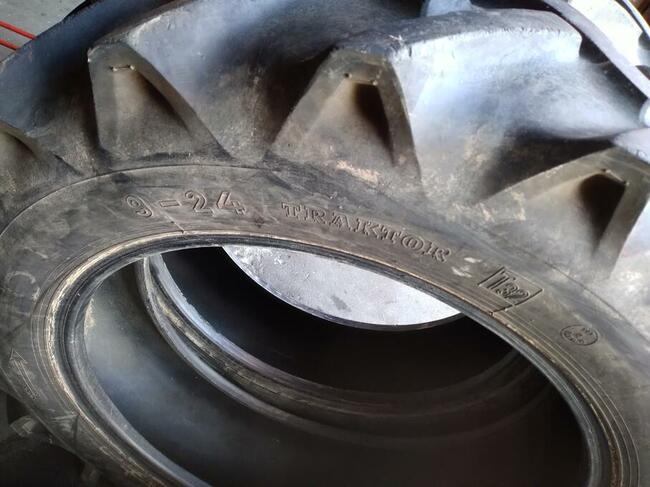 opony 9-24 dunlop traktor 2 sztuki nie naprawiane nie zpękan